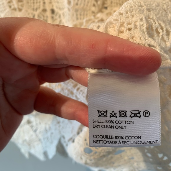 Pins and Needles Bohemian Embroidered ivory tank - Picture 10 of 11